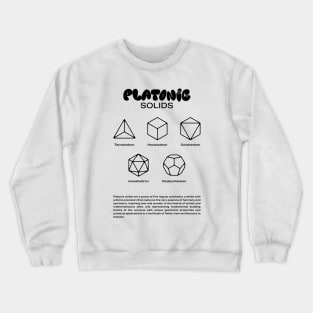 Platonic Solids - B Crewneck Sweatshirt